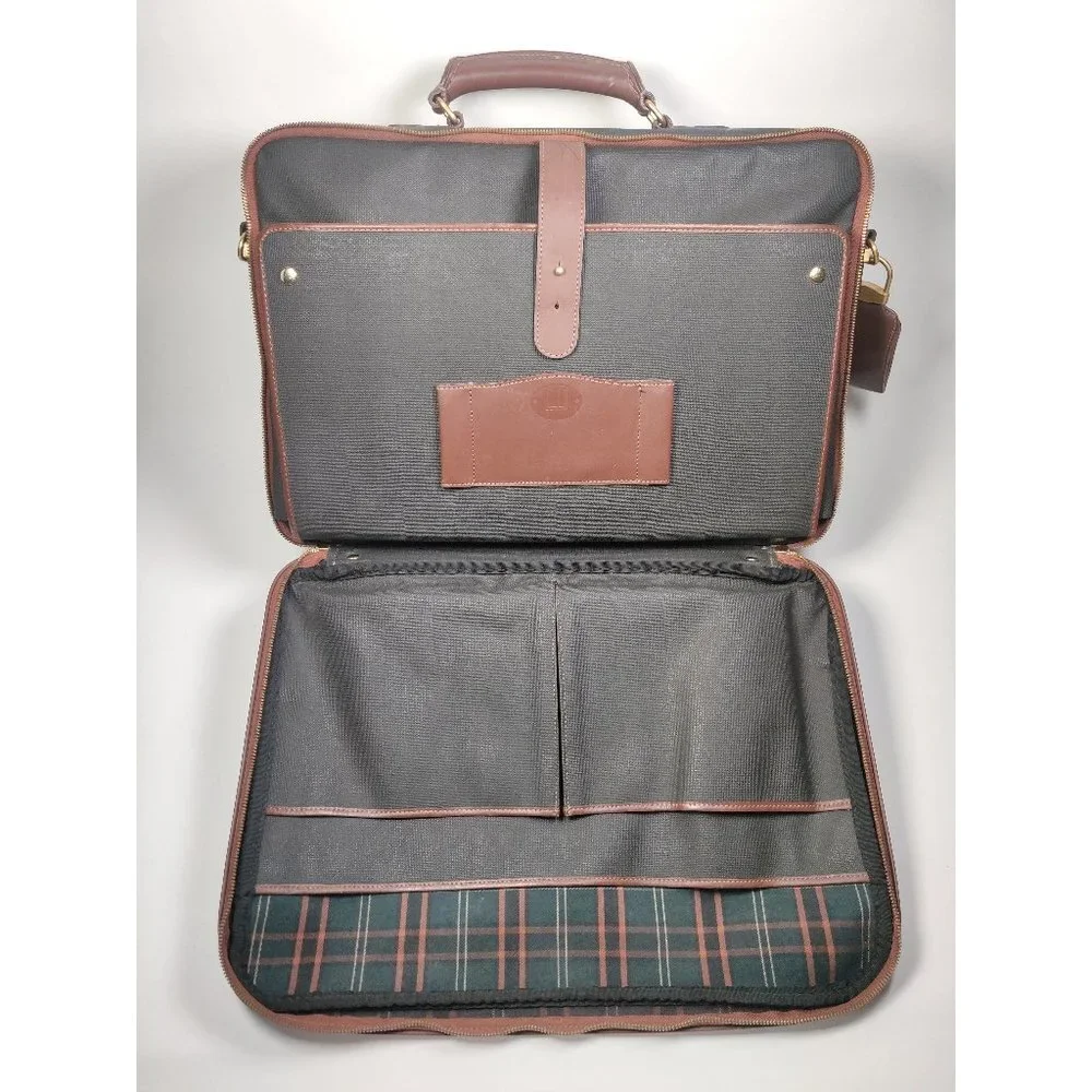 Vintage Dunhill Briefcase, made of PVC and Leather